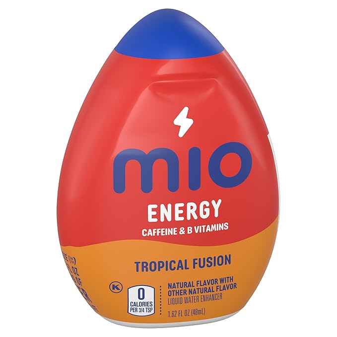 Mio Energy Liquid Water Enhancer, Tropical Fusion, 1.62 Ounce (Pack of 6)