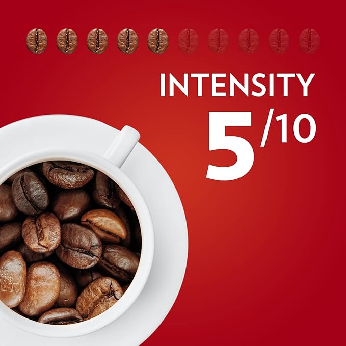 Lavazza Qualità Rossa Whole Bean Coffee, Medium Roast, Arabica and Robusta Blend, 2.2 lb Bag (Pack of 1)