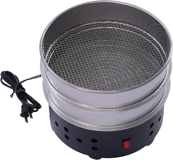Coffee Bean Cooler 1.3lb Electric Coffee Roasting Cooling Machine 600g Double Layer Collect Coffee Chaff For Home Cafe Roasting Cooling