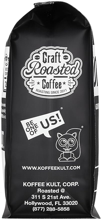 Koffee Kult Sumatra Coffee Beans Dark Roast - Indonesian Fresh Roasted Coffee Beans(Whole Bean, 32oz)