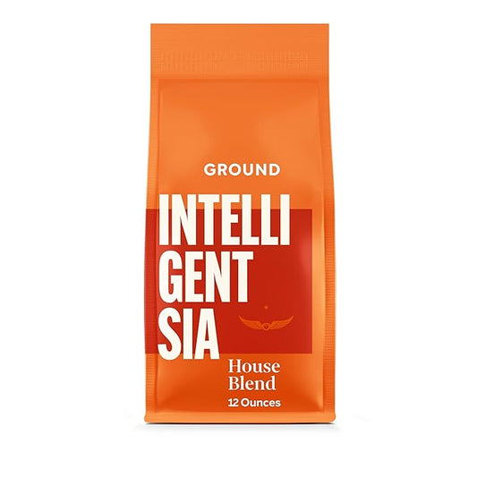 Intelligentsia Coffee, Light Roast Ground Coffee, 100% Arabica Coffee - House Blend 12 Ounce Bag