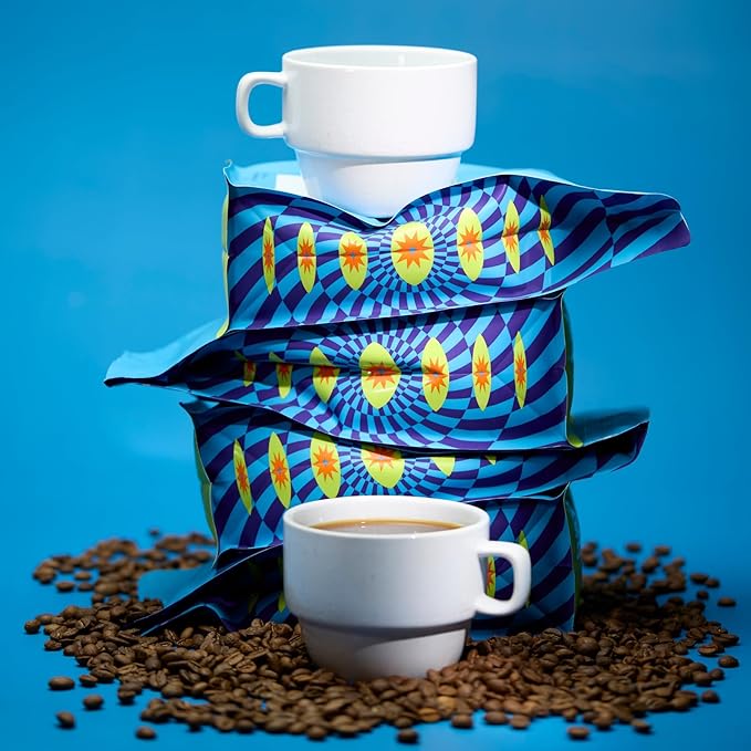 Goshen Coffee Roasters Whole Bean Bona Fide Blend | Medium Roast, Brewed or Espresso | Award-Winning, Natural and Washed | Chocolate, Syrupy, Dried Berry Flavors | 5 lb Bag
