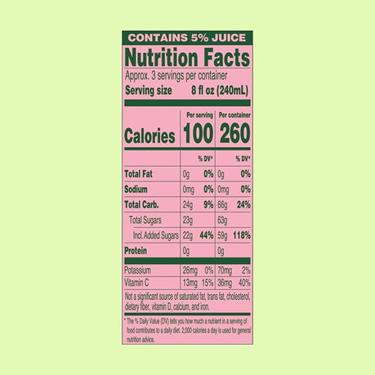 AriZona Kiwi Strawberry, Fruit Juice Drink - Big Can, 22 Fl Oz (Pack of 12)