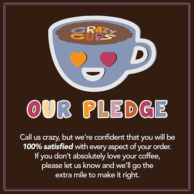 Crazy Cups Flavored Coffee for Keurig K-Cup Machines, Death By Chocolate, Hot or Iced Coffee, 80 Single Serve, Recyclable Pods(Pack of 1)