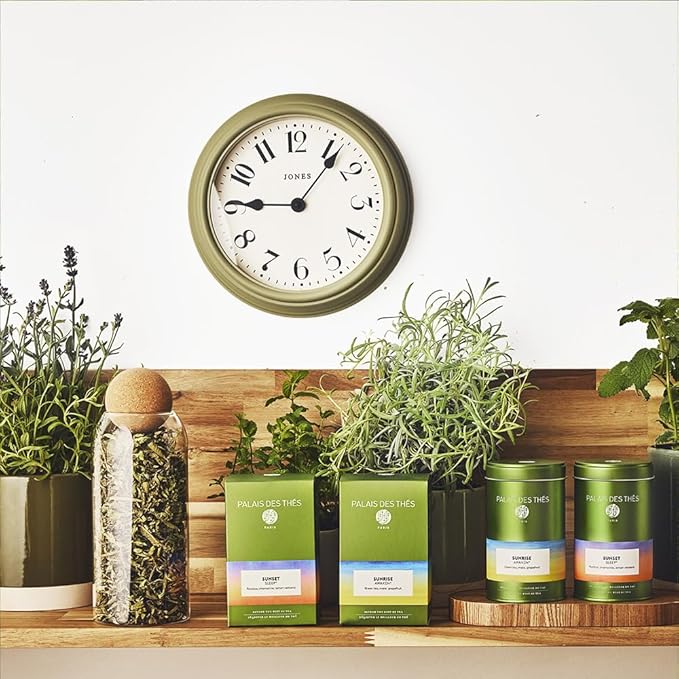 Palais des Thés - Sunrise Wake Up - Green Tea, Mate & Grapefruit - Premium Loose Leaf, Serves 20-25 Cups - 3.5oz Tin