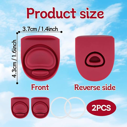 2 Sets Replacement Rubber Stopper and O Ring Gasket Compatible with Owala FreeSip 24oz 32oz,Water Bottle Lid Insert Cap Seal Parts for Owala 16/19/24/32/40oz Mouthpiece Accessories B2S6