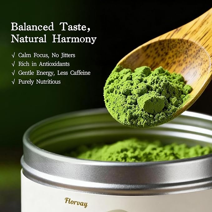 Japanese Ceremonial Grade Matcha Powder – USDA Organic | 3oz Tin | Smooth Taste with Low Bitterness | Calm, Clear Energy | Pure Matcha