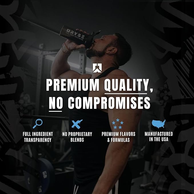 RYSE BCAA Focus Powder - Kool-Aid Tropical Punch - BCAA Supplement with Electrolytes, Natural Caffeine & Cognizin Supports for Hydration, Recovery, Energy, and Focus for Men & Women - 30 Servings