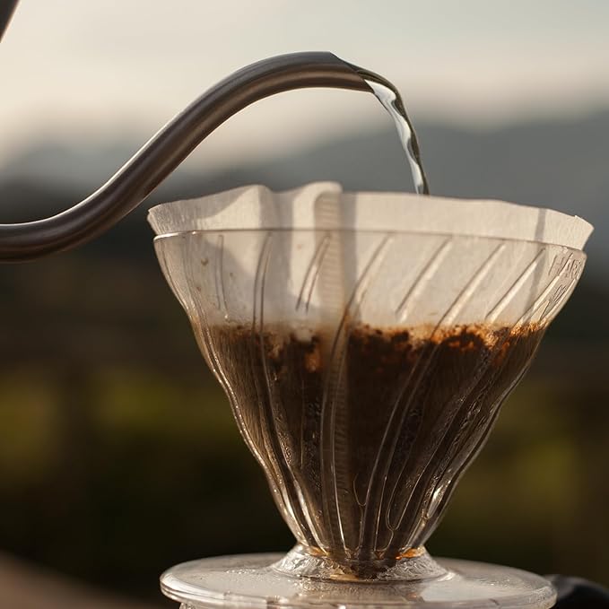 Hario V60 Paper Coffee Filter, Size 03, White, 100ct