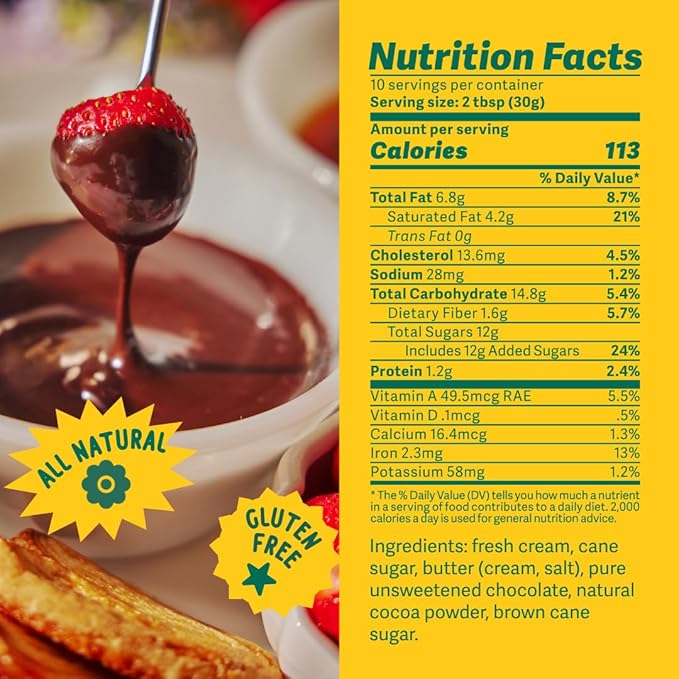 Coop's Original Hot Fudge: Gourmet, All Natural, Handcrafted, Gluten Free, Non-GMO, Chocolate Ice Cream Toppings, Sundae, Desserts, 10 Ounce