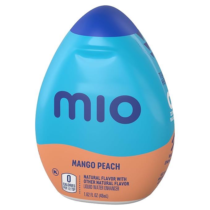 Mio Liquid Water Enhancer, Mango Peach, 1.62 OZ, 4-Pack