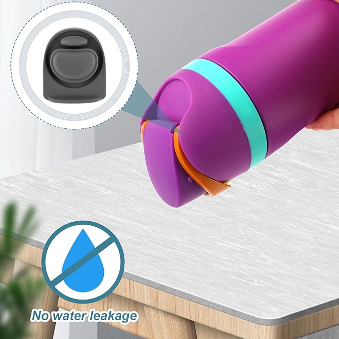 3pcs Bottle O Seal Ring & 3pcs Gasket Replacement Stopper for Owala FreeSip Cap, Silicone Water Bottle Plug Stopper BPA Free Top Lid Mouth Parts Compatible with Owala FreeSip 24oz 32oz