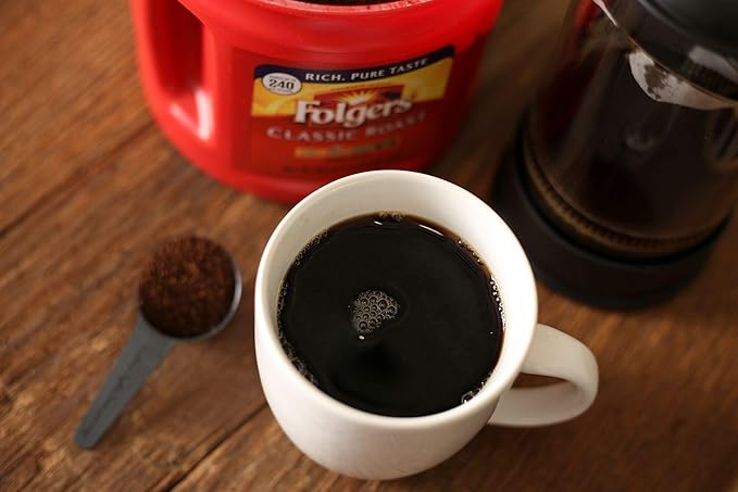 Folgers Classic Roast Medium Roast Ground Coffee, 38.4 Ounces