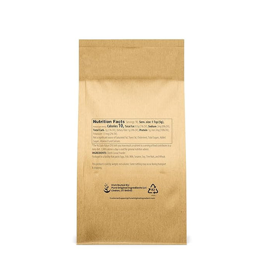 Pure Original Ingredients Cocoa Powder (1 lb) Pure & Natural