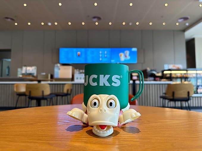 JOD® Turtle Cup Holder,Turtle Coaster with Funny Expression, 3 PCs Cup Holder with Liftable Limbs & Expressive Face for Turtles,Tortoise Lover Gag Gifts Home Decor(3pc-Light Green Green Blue)