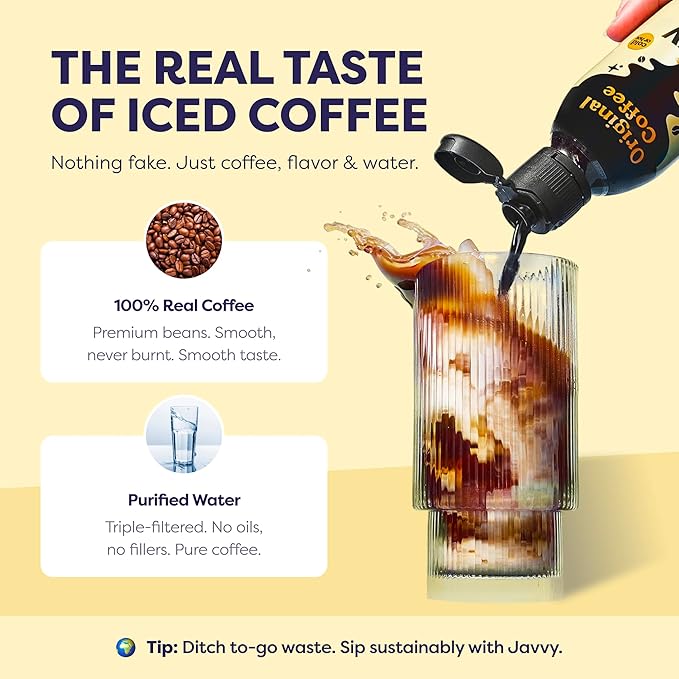 Coffee Concentrate - Cold Brew Coffee, Perfect for Hot or Iced Instant Coffees, Hot Drinks, Cold Brew Concentrate, 5 Pack - Original