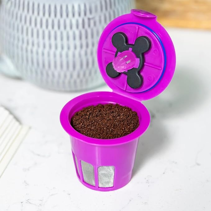 PERFECT POD Universal Café Flow, Reusable Filter Cup for Keurig® 1‑Stream & MultiStream (5‑Stream) Brewers, BPA-Free Plastic, Compatible with Keurig 1.0, 2.0, K‑Mini, K‑Elite, K‑Duo & more