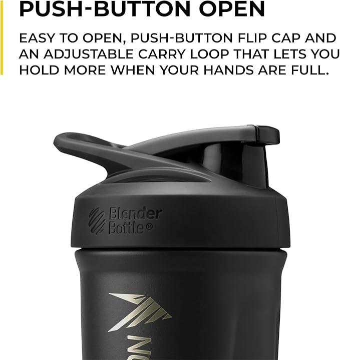 Transformation Performance Shaker BlenderBottle® | Double Insulated, Leak Proof & BPA Free | Perfect for Protein Shakes/Powder Mix | 24 Oz with Steel Whisk Ball (1)