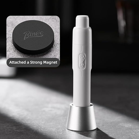 Flick WDT Espresso Distribution Tool - Magnetic Espresso Stirrer Tool with Stainless Steel Retractable Needles, Coffee Needle Distribution Stirrer for Barista