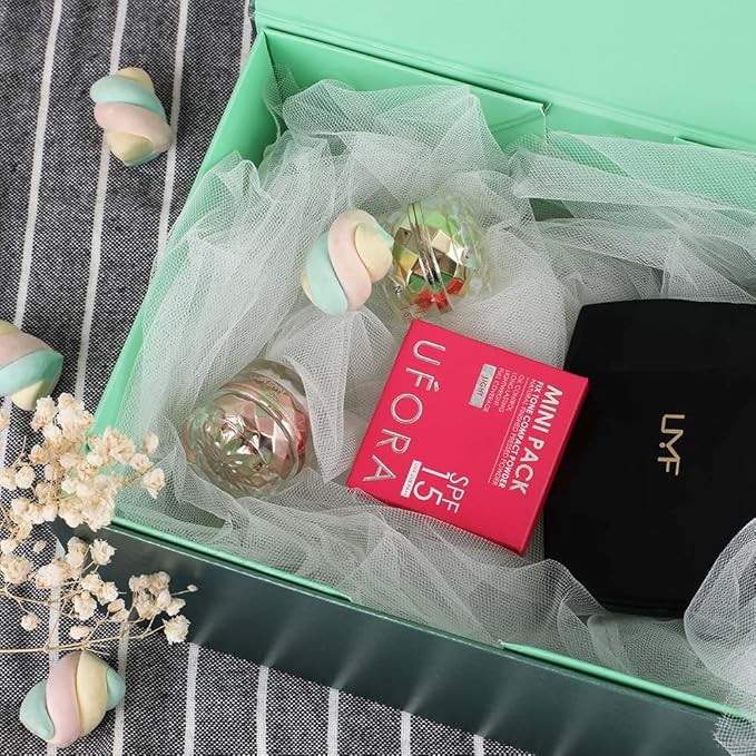 Upgrade 1PCS Green Gift Box 9.5x7x4 Inches, Sturdy Gift Box with Lid for Gift Packaging, Foldable Magnetic Closure Storage Boxes, Bridesmaid Proposal Box, Rectangle Collapsible Box