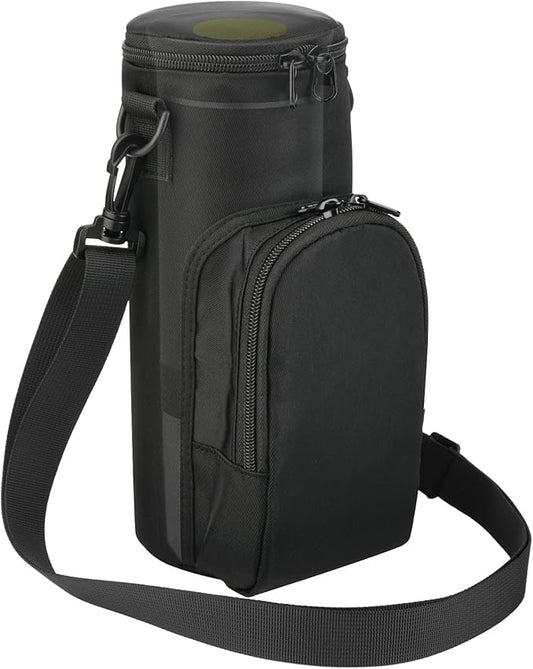 Portable Espresso Maker Carry Bag, Storage Case for Coffee Maker Mini Espresso Machine, Travel Coffee Maker Organizer Pouch with Capsule Storage Bag for RV Camping Car /Adjustable shoulder Strap