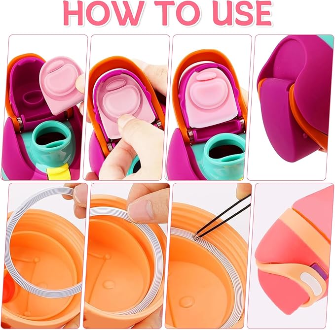 6 Sets Replacement Stopper and O Ring Gasket Compatible with Owala FreeSip 24oz 32oz,Water Bottle Lid Insert Cap Rubber Seal Parts for Owala 16/19/24/32/40oz Mouthpiece Accessories F3