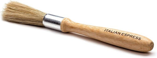RSVP International Espresso Coffee Kitchen Cleaning Tool, Utility Brush, Stainless Steel