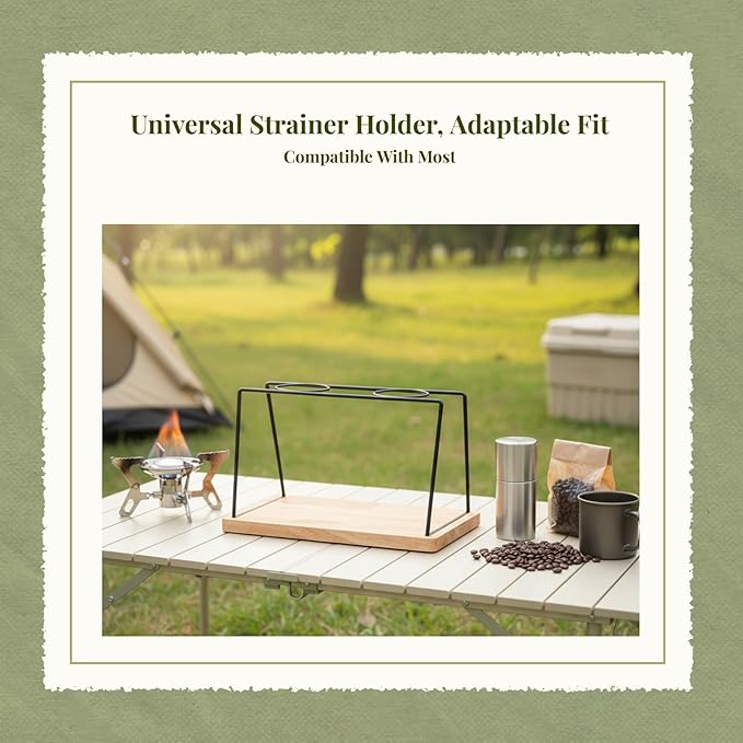 Coffee Dripper Stand, Double Holes