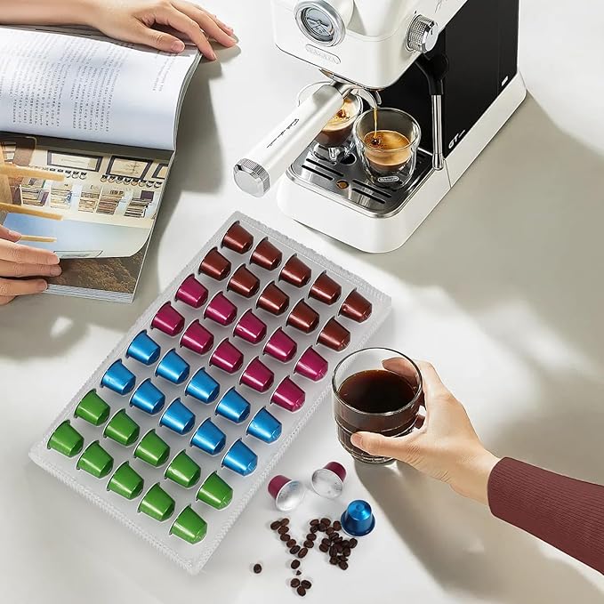Coffee Pod Holder Drawer Nespresso Coffee Pods Storage Drawer Nespresso Coffee Capsules Drawer Organizer (clear)