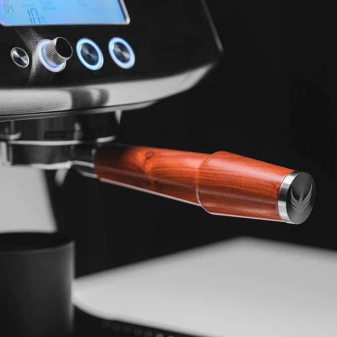 54mm Espresso Accessorries Kit for Breville Includes Spring Tamper, Bottomless Portafilter, Knock Box, Dosing Funnel Set & Magnetic WDT Tools Barista Essentials Kit