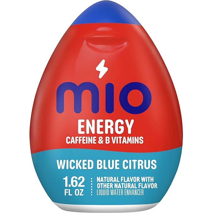 Mio Energy Liquid Water Enhancer, Wicked Blue Citrus, 1.62 Oz (Pack of 10)