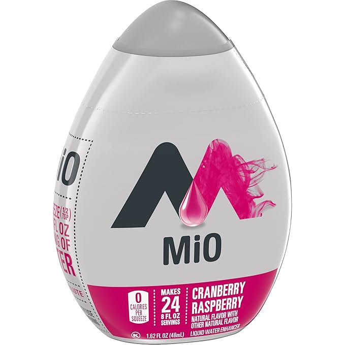 Mio Liquid Water Enhancer, Cranberry Raspberry, 1.62 OZ, pack of 4