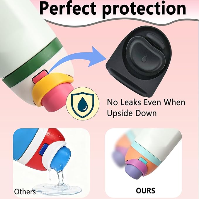 4PCS Replacement Silicone Rubber Seal for Owala FreeSip, Gasket Stopper Compatible with Owala Water Bottle Lid Parts 16/19/24/32/40oz, Leakproof, BPA-Free, Gasket Only