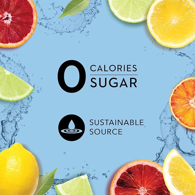 Icelandic Glacial Sparkling Water, Sicilian Lemon, 330 ml / 11.1 Fl Oz Cans (Pack of 10)