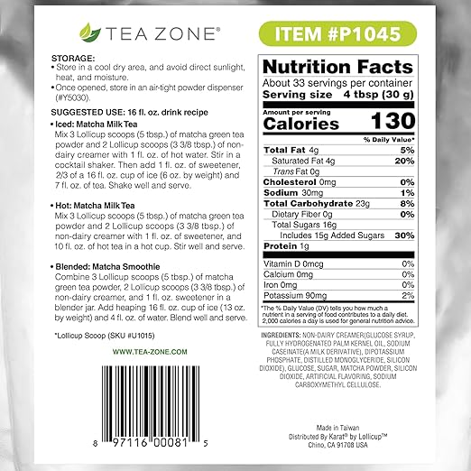 Tea Zone 2.2 lb Matcha Green Tea Powder