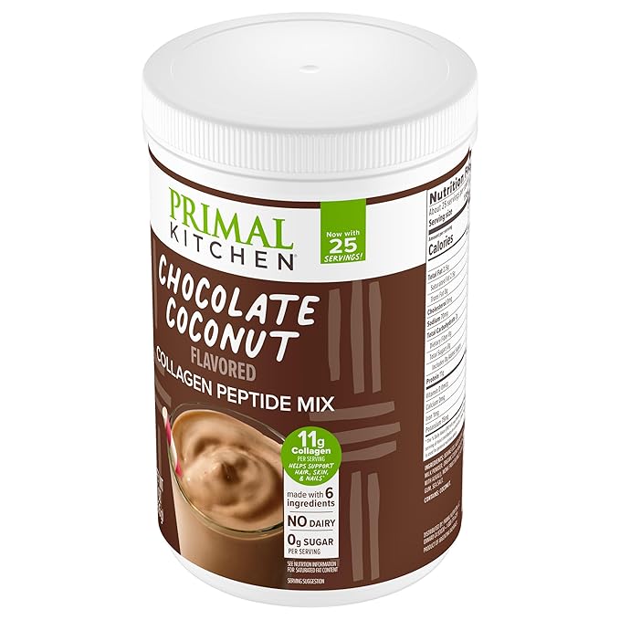 Primal Kitchen Collagen Fuel Chocolate Coconut, 15 oz