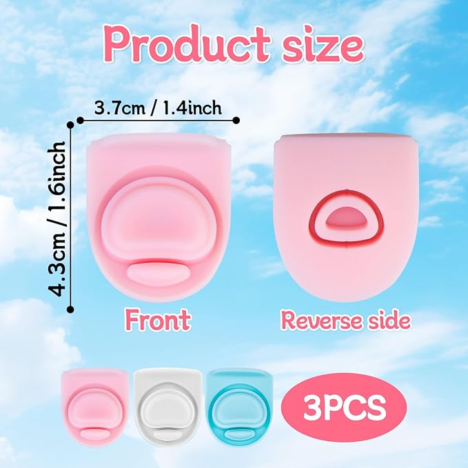 3pcs Replacement Rubber Stopper Seal Compatible with Owala FreeSip 24oz 32oz,Water Bottle Lid Cap Silicone Seal Parts for Owala 16/19/24/32/40oz Spout Gasket Mouthpiece Piece Accessories B3S6
