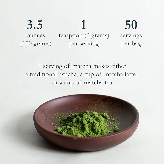 Naoki Matcha Superior Ceremonial Blend – First Harvest Uji Kyoto Matcha Powder, 100g