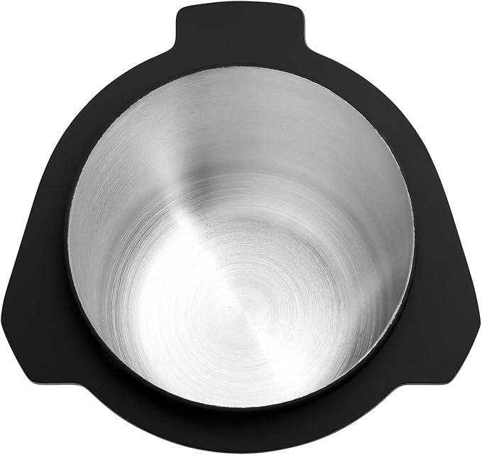 Normcore 53.3mm Portafilter Dosing Cup - 304 Stainless Steel - Matte Black - Non-stick coating Fits Breville Barista Express and 54mm Breville Machines