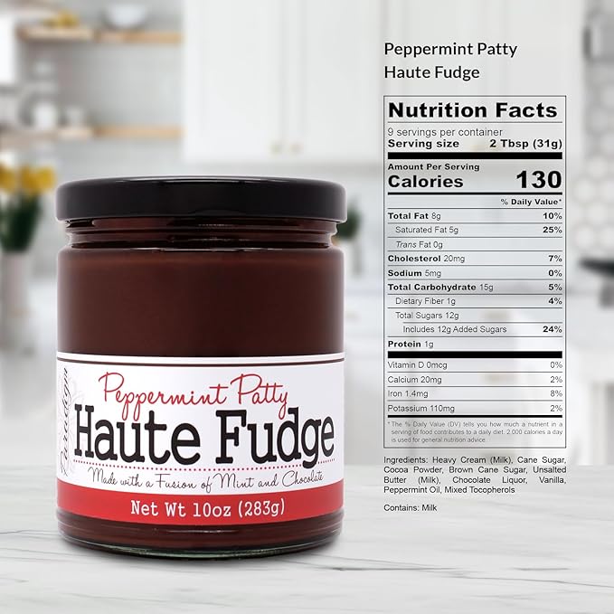 Paradigm Foodworks Peppermint Patty Haute Fudge, 10 Ounce