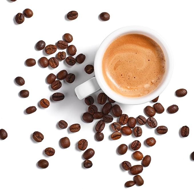 Stylusella 2.5 oz / 75 ml Pure White Ceramic Espresso Cups, Set of 2, Demitasse Espresso Mugs, SSE-114-16