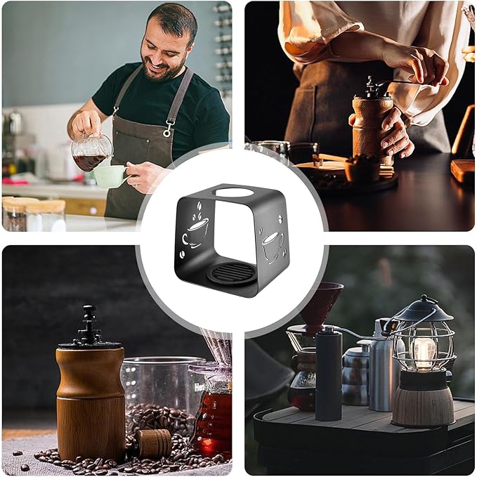 Coffee Maker Stand - Portable Steel Drip Rack | Pour Coffee Dripper Stand | for Hiking Traveling Caravanning Picnic Men Women Youth Teens Daughter Family Friends