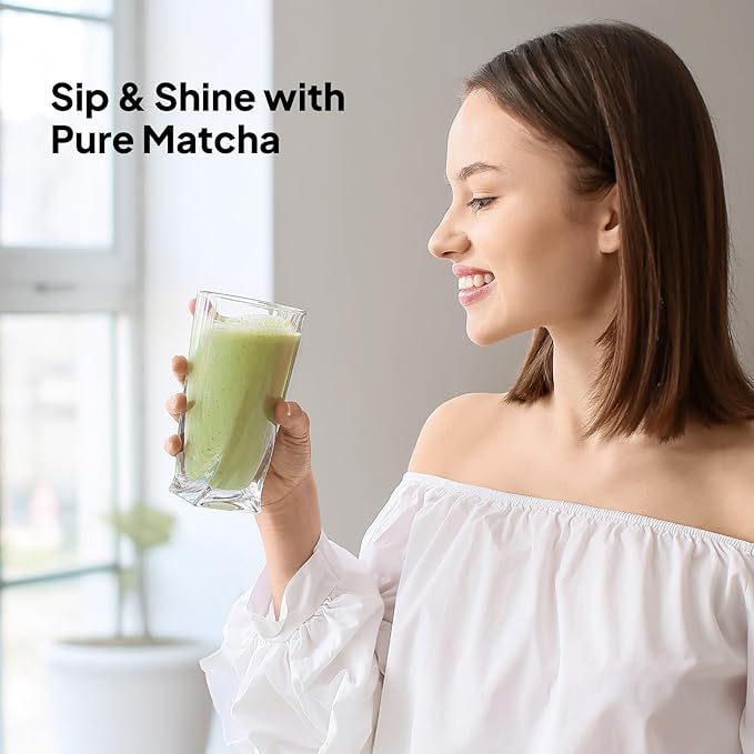 Viccoky Culinary Matcha Powder 4oz(Tin) | Pro-Baking Grade | USDA Organic | Sugar-Free | Bulk Matcha Green Tea Powder for Cookies Cakes Smoothies