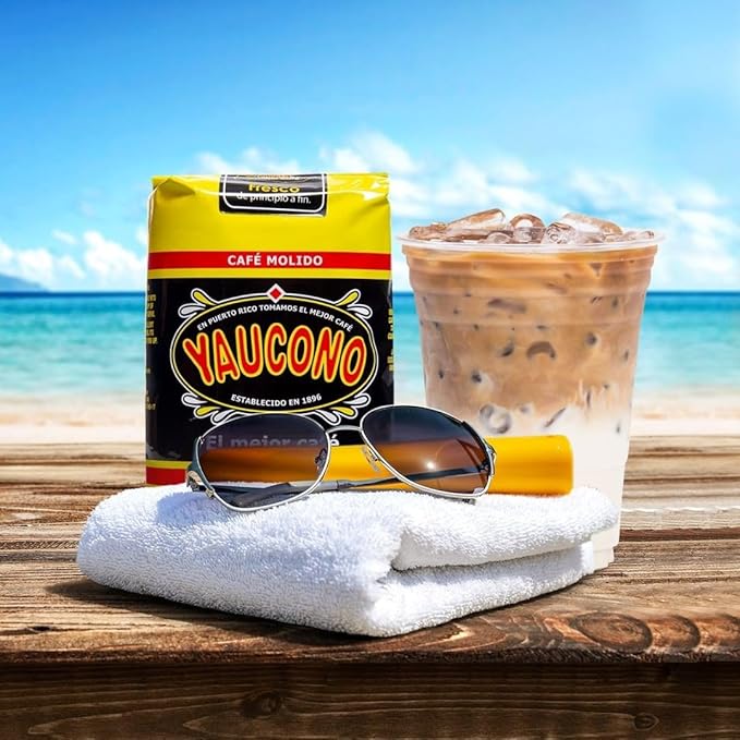 Yaucono Ground Coffee Bagged, Arabica Medium Roast, 14 Ounce (Pack of 1)