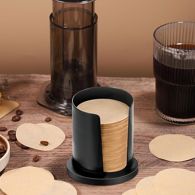 Replacement Coffee Filters Clinuse 800 Count, Compatible with Aeropress Coffee and Espresso Makers, 2.5 Inch Unbleached Round Coffee Maker Filters Disposable Coffee Filter Paper, Tea Filters