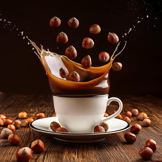 Fresh Roasted Coffee, Decaf Hazelnut Flavored Coffee, 2 lb (32 oz), Medium Roast, Kosher, Whole Bean