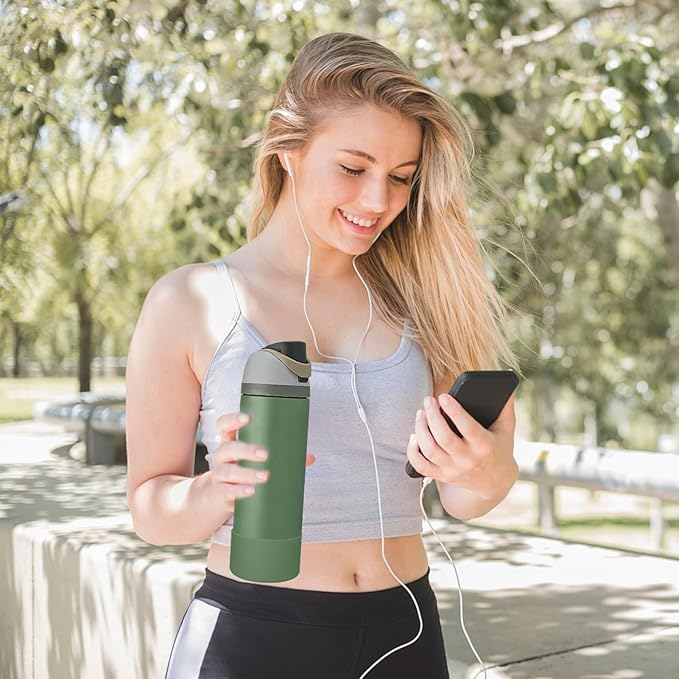 2PCS Silicone Water Bottle Boot, Compatible with Owala 24oz 32oz 40oz, Protective Anti-Scratch & Anti-Dent No Noise Sleeve Cover for FreeSip/Twist/Flip Water Bottles (Green House, 32oz)