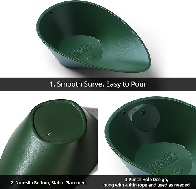Bincoo Coffee Bean Dosing Cup, 2 Pack Dosing Tray Dosing Measuring Cup, Precise Coffee Measuring Tray for Grounds,Loose Leaf Tea, Spices, Hold about 30g