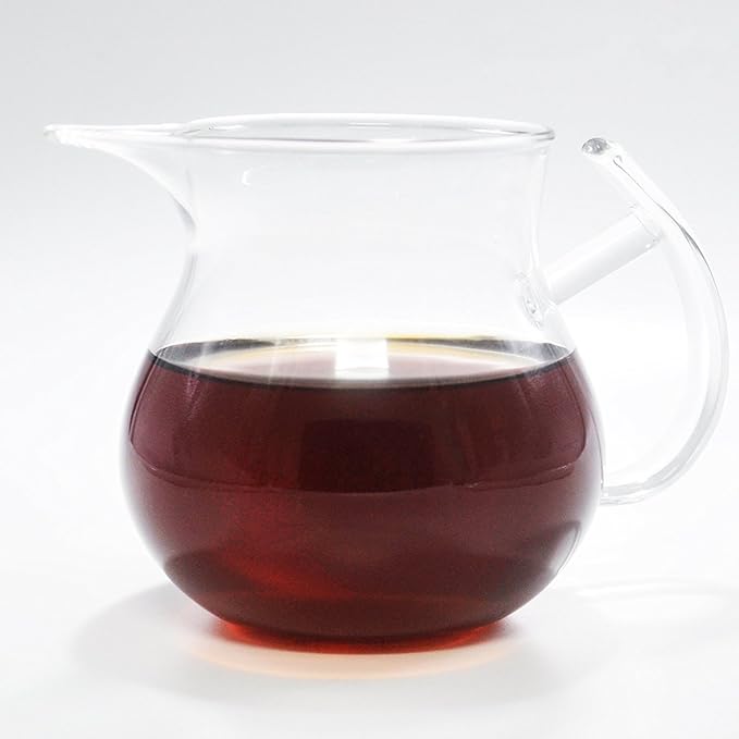 ELITEA Clear Glass Creamer Pitcher Milk Cream Tea Serving Pitcher (250ml, 8.5 oz. fl)