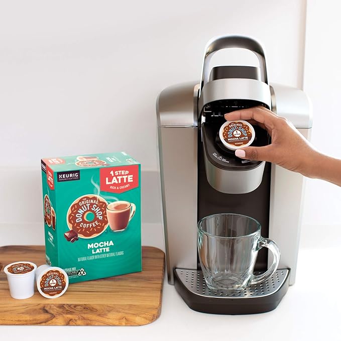 The Original Donut Shop Mocha -Step Latte,Serve Coffee K-Cup Pod,Flavored Coffee,20 Count (Pack of 2)